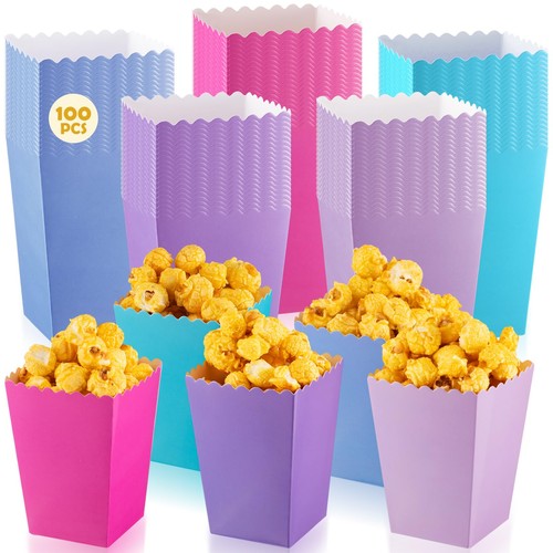 100 pcs mini popcorn boxes - mini, for