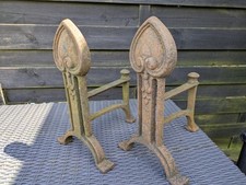 Rare Pair Of Antique Ornate
