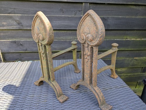 Rare pair antique ornate - rare,