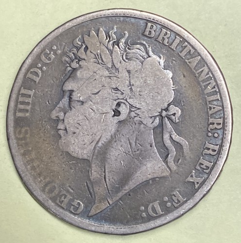 George 1821 crown - george, iv