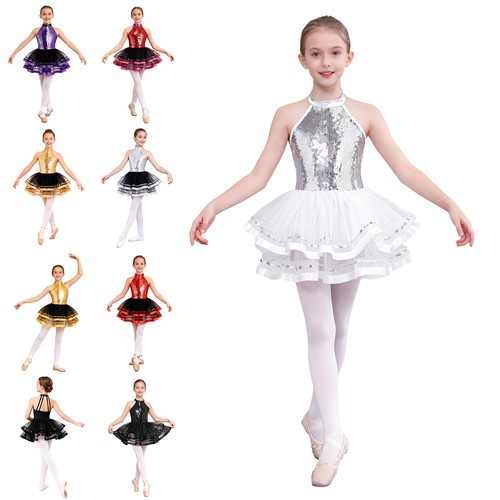 Girls sparkly sequin ballet - sparkly,