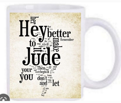Hey jude the beatles mug - the,