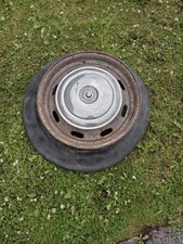 Renault R8 Gordini Matra Dauphine Caravelle 15" steel wheel ,used wheel trim &t