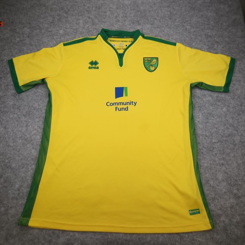 Norwich city shirt 6xl yellow - 6xl,