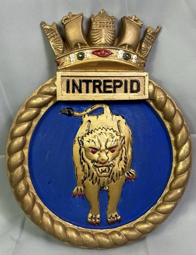 Vintage hms intrepid - intrepid, d10