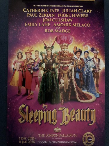 Sleeping beauty poster london - sleeping,