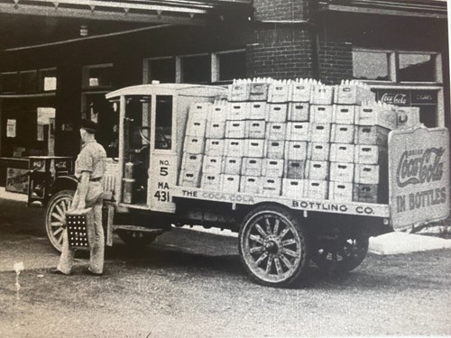Coca cola early 1930s - early, delivery