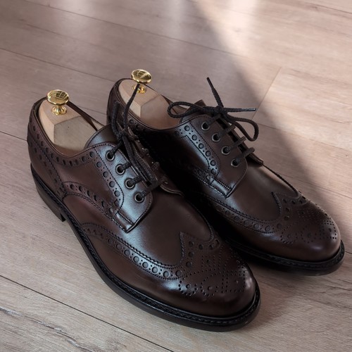 Cheaney avon dark leaf - dark, made