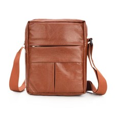 Unisex Light Brown Leather