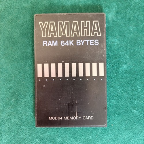 Yamaha mcd64 64k ram - 64k, memory