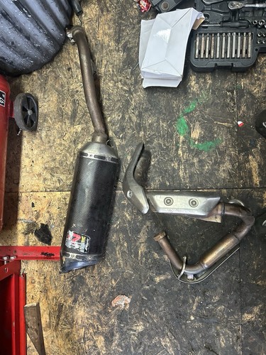 2010 125 full exaust system - wr,
