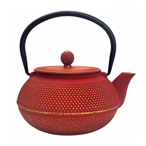Small cast iron teapot - iron,