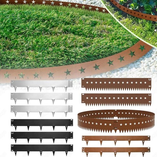 Metal garden edging corten - garden,