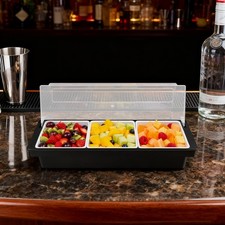 3 Compartments Condiment