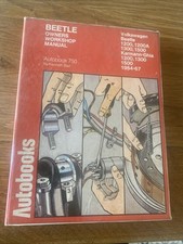 BEETLE OWNERS WORKSHOP MANUAL