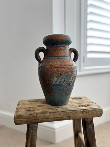 Vintage mediterranean amphora - mediterranean,