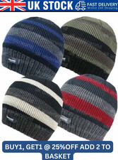 Mens/Boys Beanie Hat Thermal