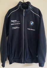 Mens Tyco BMW Motorrad Motorbike Fleece Jacket Coat. Size XS. Blue.Zip. PRISTINE