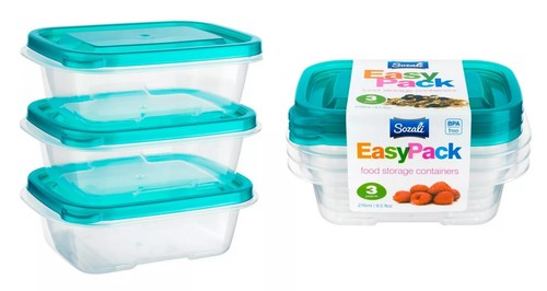 Plastic food storage - 6,