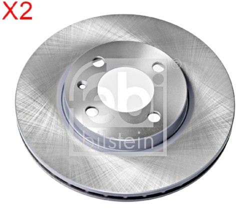 Front brake disc pcs febi - disc,