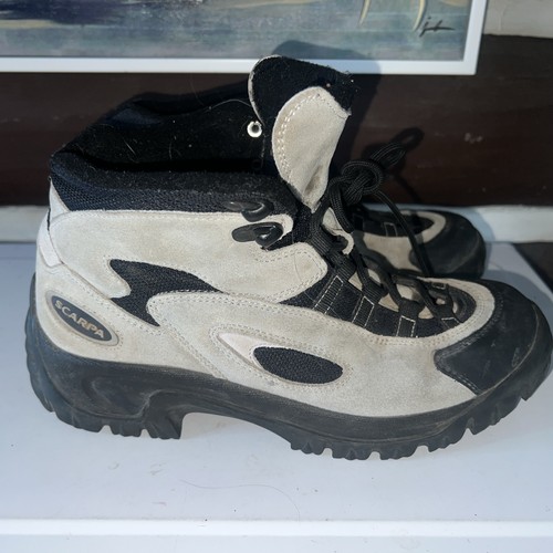 Scarpa grey suede hiking trail - scarpa,