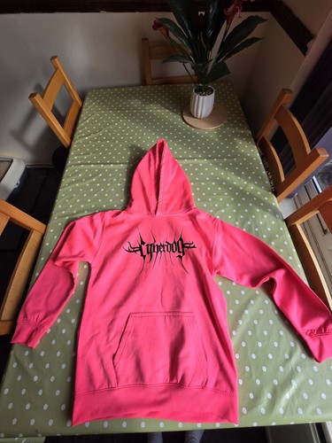 Girls pink cyberdog hoodie - girls,