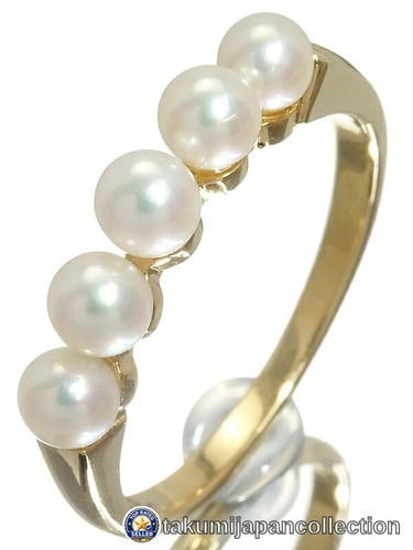 Mikimoto k18yg pearl ring - mikimoto, 5