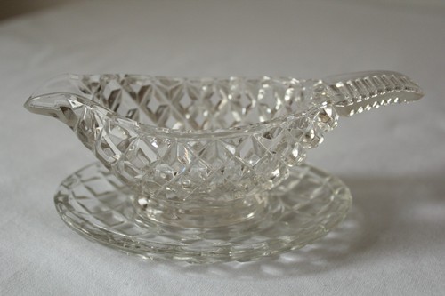 Vintage pressed glass mint - vintage,
