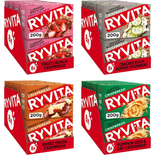 Ryvita fruit crunch - ryvita,