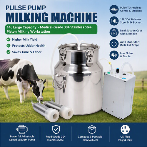 Cow milking machine electric - machine,