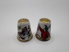 Set of 2 Spode Butterfly &