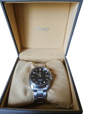 Seiko SARB021 Automatic Dress Watch Black Dial 