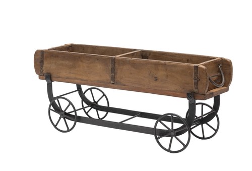 Vintage rustic wooden brick - wooden,