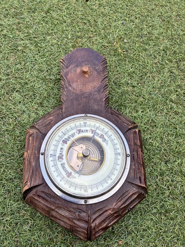 Vintage aneroid wall - vintage, barometer