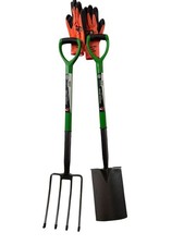 2 Pc Garden Tool Set Carbon