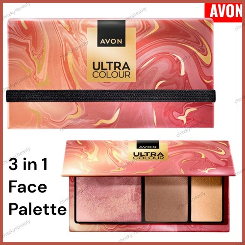 Avon ultra face palette - 3-in-1,