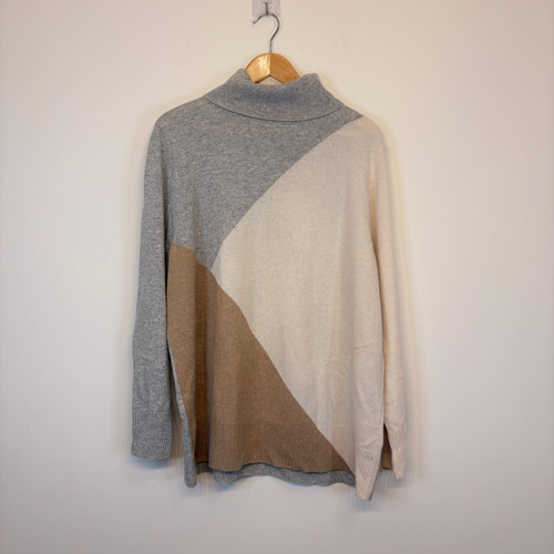 Cashmere turtleneck jumper - cashmere,