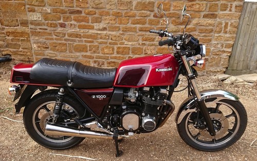 Kawasaki z1000st - kawasaki, (1981)