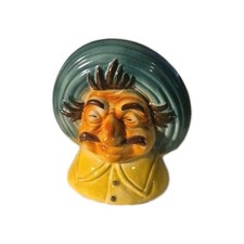 Vintage Mexican Head Toby Vase