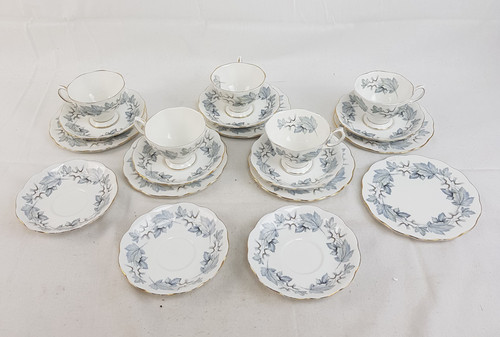 Royal albert silver maple trio - royal,