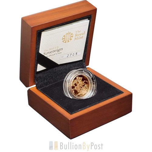 2011 proof gold - gold, sovereign