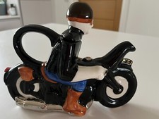 Motor Cyclist Novelty Teapot by Carters/Suffolk 