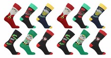 Men's Christmas Socks Novelty