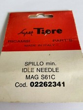SUPER TIGRE MADE BY RICAMBI 02262341 SPILLO MIN IDLE NEEDLE MAG S61C