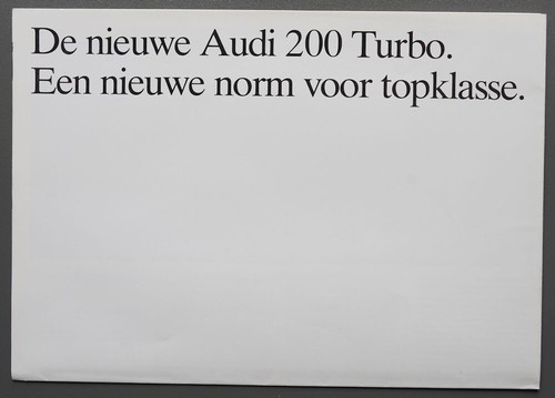 1983 audi 200 turbo - 200,