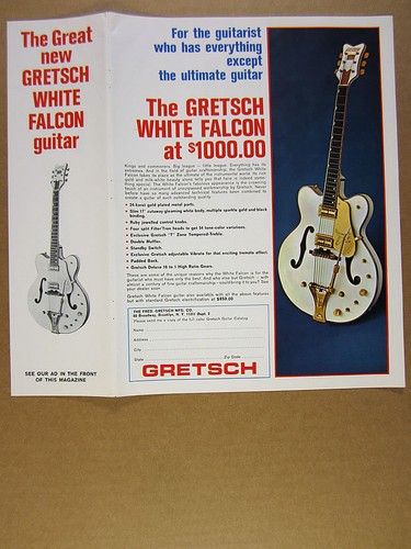 1966 gretsch white falcon - 1966,