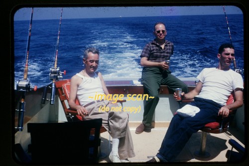 Men deep sea fishing boat - men,