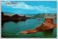 Aerial Lake Powell Cabin