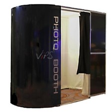 Photo booth for sale PBUK version versatile with both oval and rectangular ends