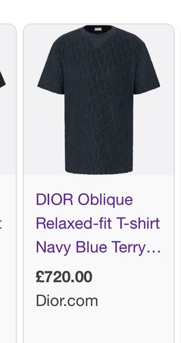 Dior oblique terry towelling - towelling, t